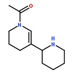 1-[5-(piperidin-2-yl)-3,4-dihydropyridin-1(2H)-yl]ethanone