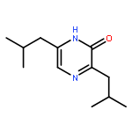 3,6-bis(2-methylpropyl)pyrazin-2(1H)-one