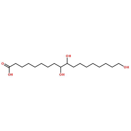 Octadecanoic acid, 9,10,18-trihydroxy-