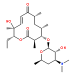 Oxacyclododec-9-ene-2,8-dione,12-ethyl-11-hydroxy-3,5,7,11-tetramethyl-4-[[3,4,6-trideoxy-3-(dimethylamino)-b-D-xylo-hexopyranosyl]oxy]-,(3R,4S,5S,7R,9E,11S,12R)-