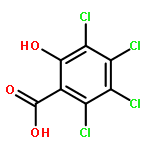 BENZOIC ACID, 2,3,4,5-TETRACHLORO-6-HYDROXY-