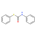 S-phenyl N-phenylcarbamothioate