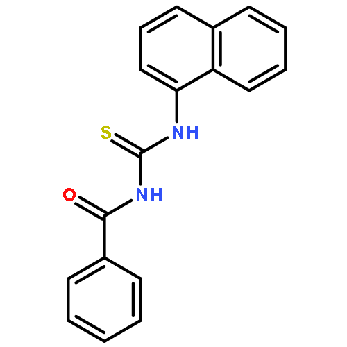 Benzamide, N-[(1-naphthalenylamino)thioxomethyl]-