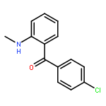 Methanone, (4-chlorophenyl)[2-(methylamino)phenyl]-