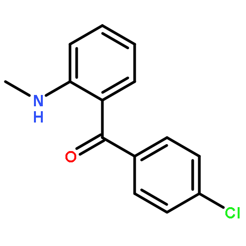 Methanone, (4-chlorophenyl)[2-(methylamino)phenyl]-