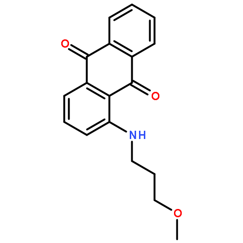 9,10-ANTHRACENEDIONE, 1-[(3-METHOXYPROPYL)AMINO]-