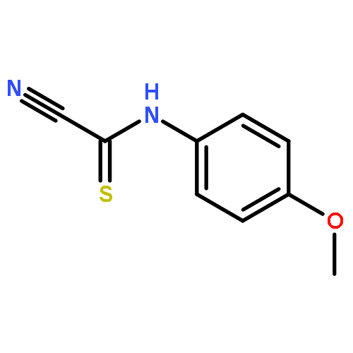 Carbonocyanidothioicamide, N-(4-methoxyphenyl)-