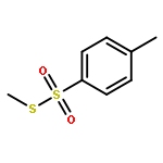 Benzenesulfonothioicacid, 4-methyl-, S-methyl ester