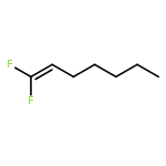 1-HEPTENE, 1,1-DIFLUORO-