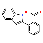 BENZOIC ACID, 2-(1H-INDOL-2-YL)-