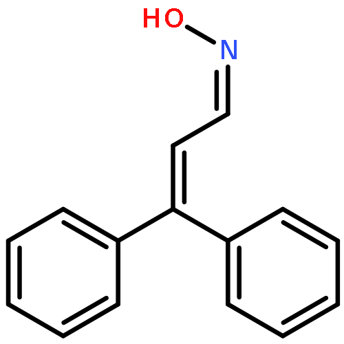 2-Propenal, 3,3-diphenyl-, oxime, (1Z)-