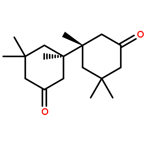 [1,1'-BICYCLOHEXYL]-3,3'-DIONE, 1,1',5,5,5',5'-HEXAMETHYL-, (R*,S*)-