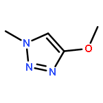 1H-1,2,3-TRIAZOLE, 4-METHOXY-1-METHYL-