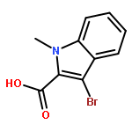 3-Bromo-1-methyl-1H-indole-2-carboxylic acid