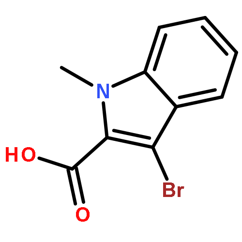 3-Bromo-1-methyl-1H-indole-2-carboxylic acid