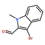 1H-Indole-2-carboxaldehyde, 3-bromo-1-methyl-