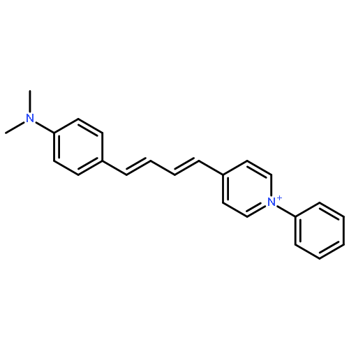 Pyridinium,4-[(1E,3E)-4-[4-(dimethylamino)phenyl]-1,3-butadienyl]-1-phenyl-