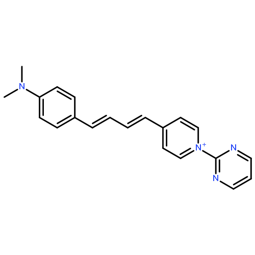 Pyridinium,4-[(1E,3E)-4-[4-(dimethylamino)phenyl]-1,3-butadienyl]-1-(2-pyrimidinyl)-