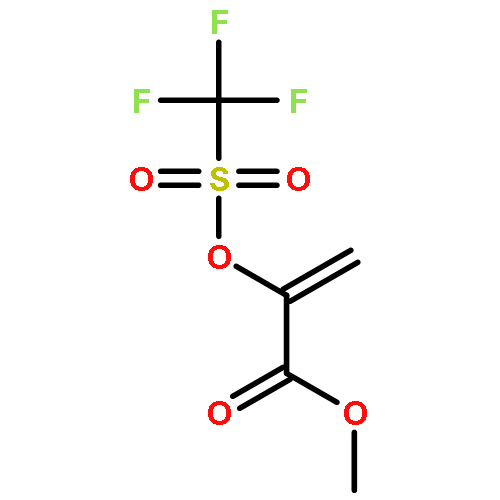 2-Propenoic acid, 2-[[(trifluoromethyl)sulfonyl]oxy]-, methyl ester