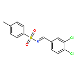 Benzenesulfonamide, N-[(3,4-dichlorophenyl)methylene]-4-methyl-