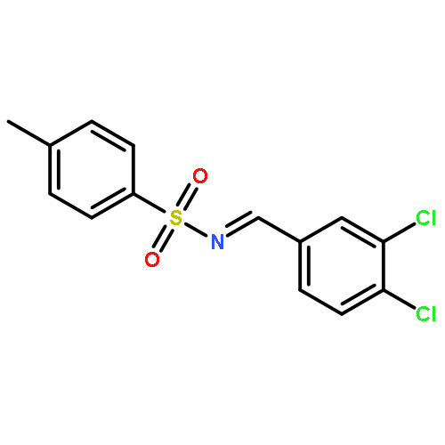 Benzenesulfonamide, N-[(3,4-dichlorophenyl)methylene]-4-methyl-