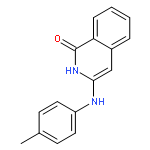 1(2H)-Isoquinolinone, 3-[(4-methylphenyl)amino]-