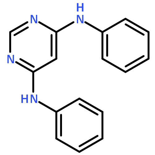 4,6-Pyrimidinediamine, N,N'-diphenyl-