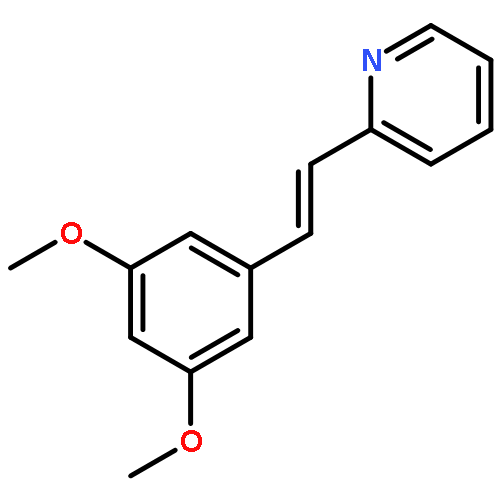 Pyridine, 2-[(1E)-2-(3,5-dimethoxyphenyl)ethenyl]-