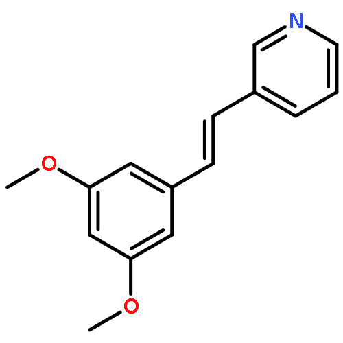 Pyridine, 3-[(1E)-2-(3,5-dimethoxyphenyl)ethenyl]-