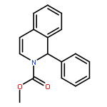 2(1H)-Isoquinolinecarboxylic acid, 1-phenyl-, methyl ester, (1S)-