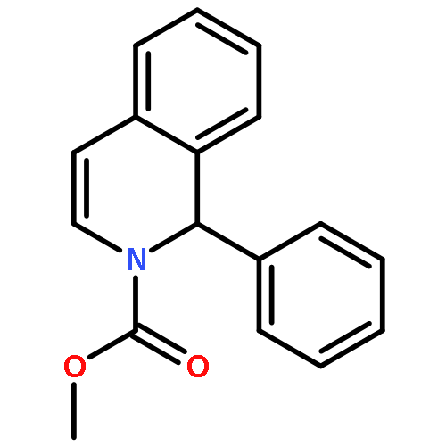 2(1H)-Isoquinolinecarboxylic acid, 1-phenyl-, methyl ester, (1S)-