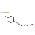 4-Pentyn-1-ol, 5-[4-(trifluoromethoxy)phenyl]-