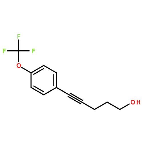 4-Pentyn-1-ol, 5-[4-(trifluoromethoxy)phenyl]-