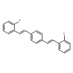 Benzene, 1,4-bis[(1Z)-2-(2-iodophenyl)ethenyl]-