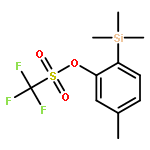 Methanesulfonic acid, trifluoro-, 5-methyl-2-(trimethylsilyl)phenyl ester