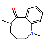 1,5-Benzodiazocin-6(1H)-one, 2,3,4,5-tetrahydro-1,5-dimethyl-