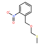 Benzene, 1-[[(methylthio)methoxy]methyl]-2-nitro-