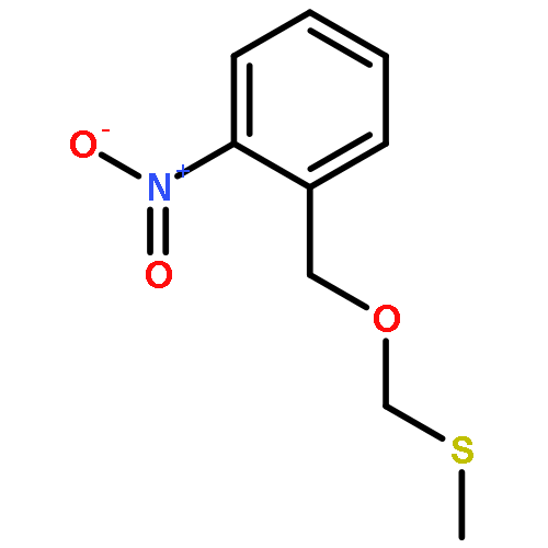 Benzene, 1-[[(methylthio)methoxy]methyl]-2-nitro-