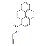 1-Pyrenecarboxamide, N-2-propynyl-