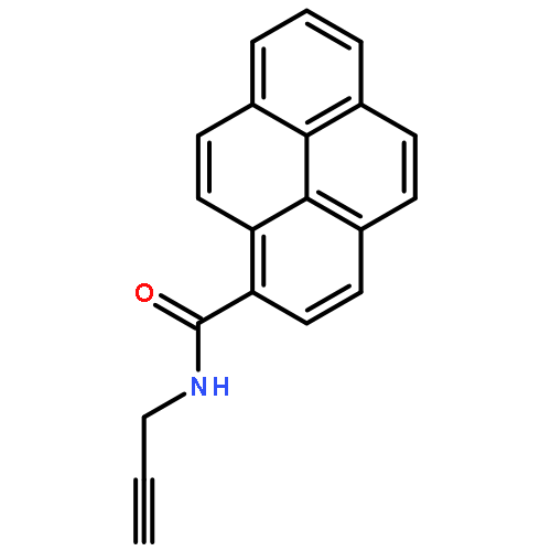 1-Pyrenecarboxamide, N-2-propynyl-