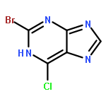 1H-Purine, 2-bromo-6-chloro-