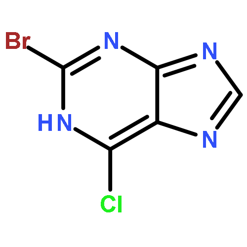 1H-Purine, 2-bromo-6-chloro-