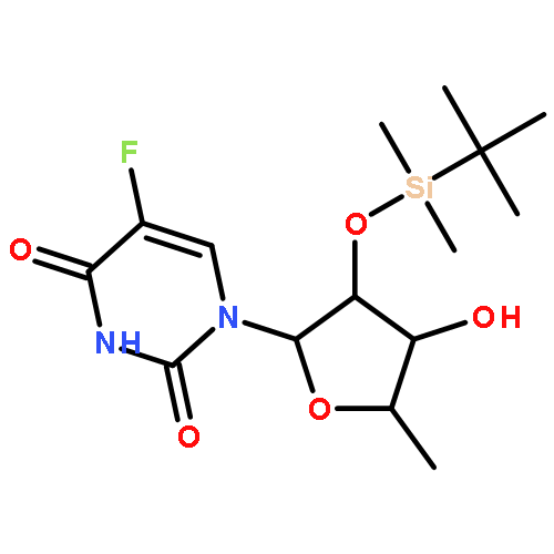 Uridine, 5'-deoxy-2'-O-[(1,1-dimethylethyl)dimethylsilyl]-5-fluoro-