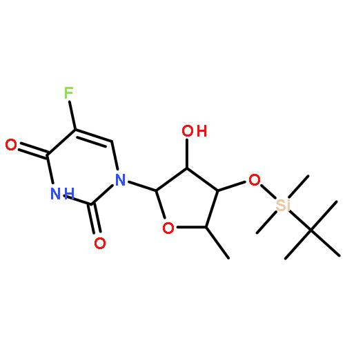 Uridine, 5'-deoxy-3'-O-[(1,1-dimethylethyl)dimethylsilyl]-5-fluoro-