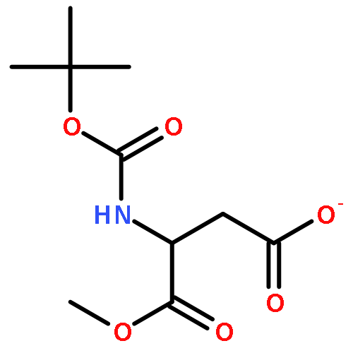 Aspartic acid, N-[(1,1-dimethylethoxy)carbonyl]-, 1-methyl ester