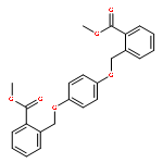 Benzoic acid, 2,2'-[1,4-phenylenebis(oxymethylene)]bis-, dimethyl ester