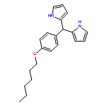 1H-Pyrrole, 2,2'-[[4-(hexyloxy)phenyl]methylene]bis-