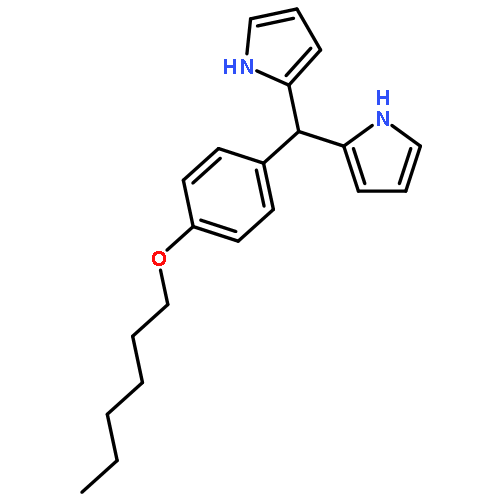 1H-Pyrrole, 2,2'-[[4-(hexyloxy)phenyl]methylene]bis-