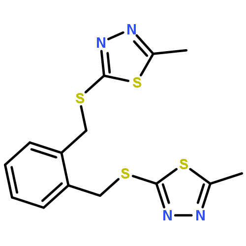 1,3,4-Thiadiazole, 2,2'-[1,2-phenylenebis(methylenethio)]bis[5-methyl-