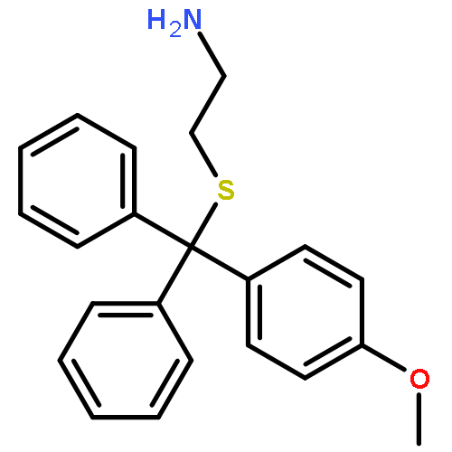 Ethanamine, 2-[[(4-methoxyphenyl)diphenylmethyl]thio]-